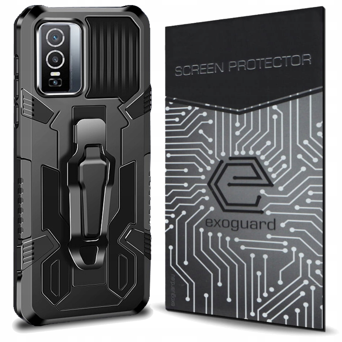 

Case Obudowa Etui Pancerne+szkło do Vivo Y76 5G
