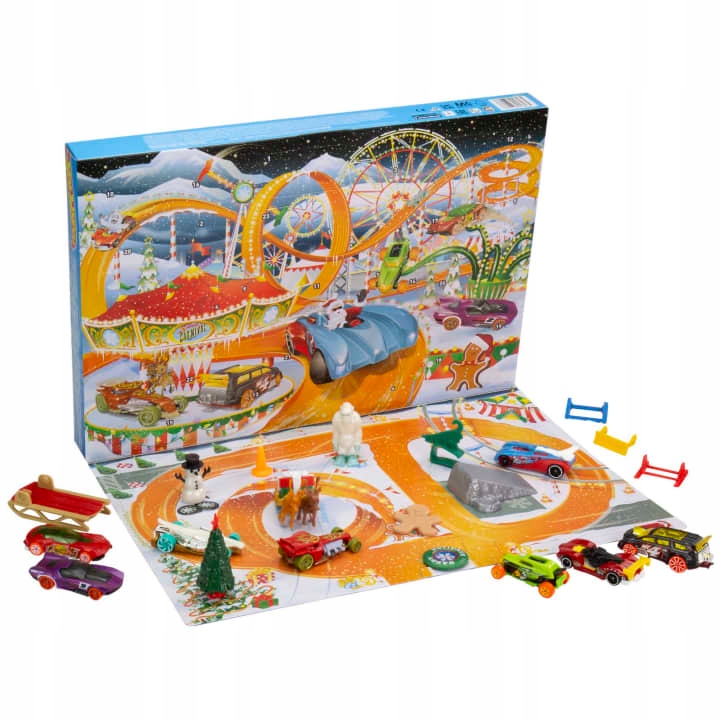 

Hot Wheels Kalendarz Adwentowy 8 autek 2022