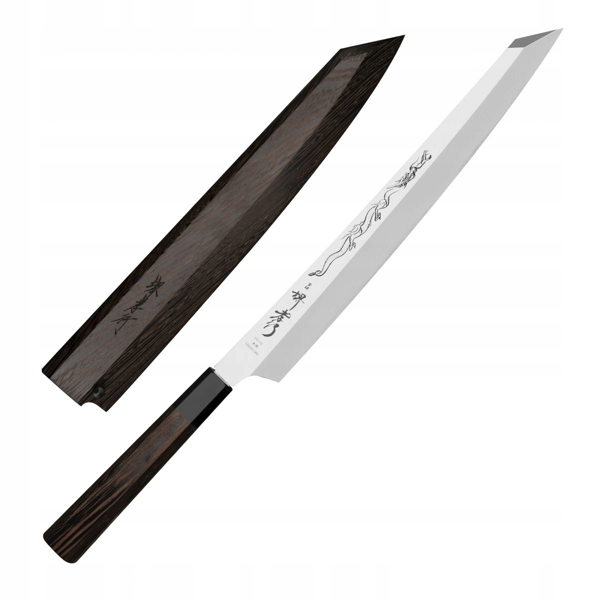 Sakai Takayuki Shoryu Honyaki VG-10 Nôž Kengata Yanagiba 30 cm