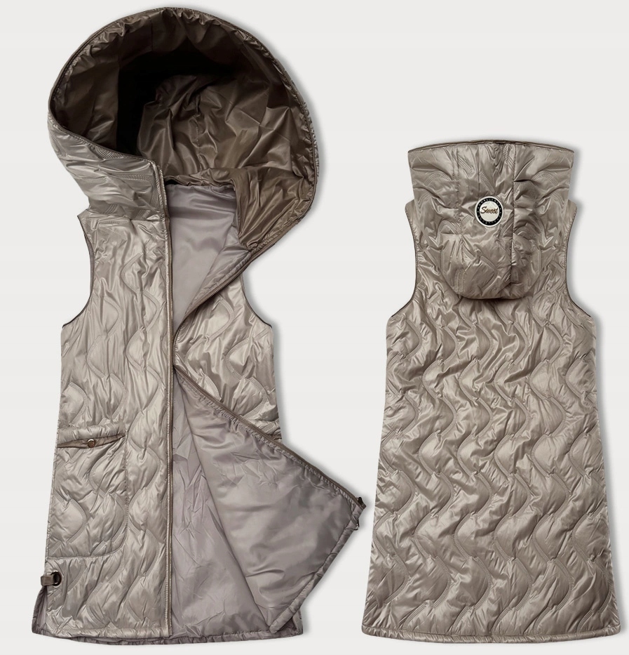 Vesta S Kapucí B8348 Světle Béžová 54