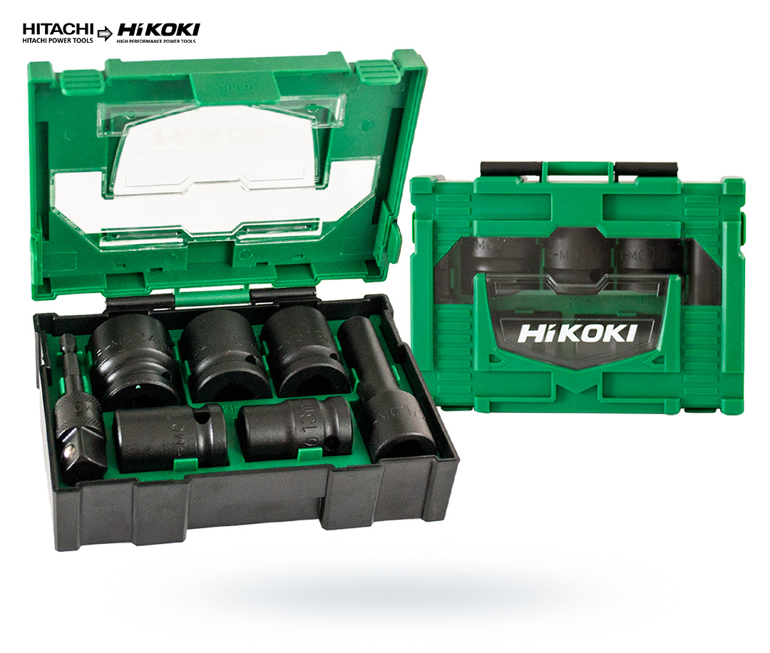 Zestaw nasadek 1/2 7 części HiKOKI BOX II 40030025 Marka Hikoki