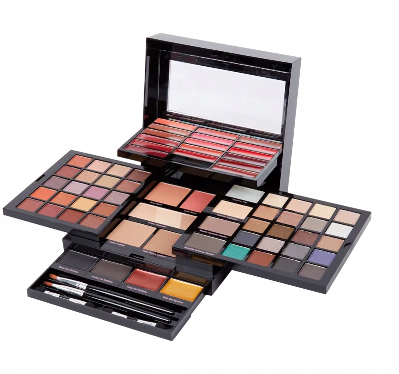 Paleta cieni do makijażu oczu powiek Kuferek kosmetykami zestaw 73 elementy Kod producenta innaeeger323