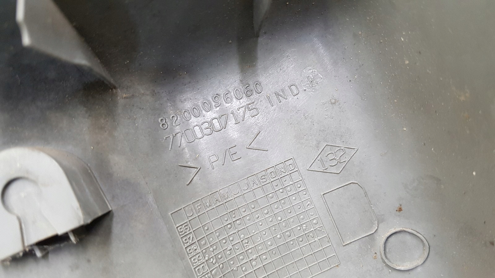 защита пластик renault KANGOO I