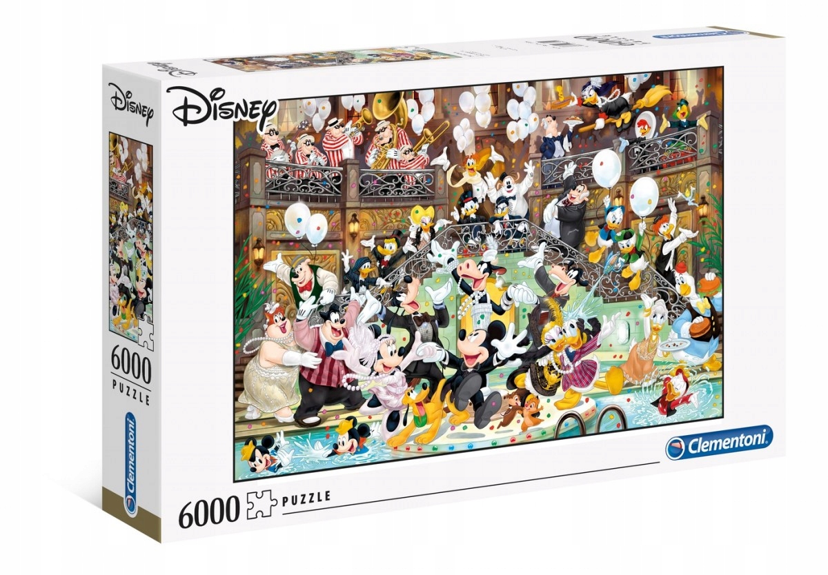 Clementoni - Puzzle adulte, Disney Maps - 1000 pièces - Alice aux pays des  Merveilles