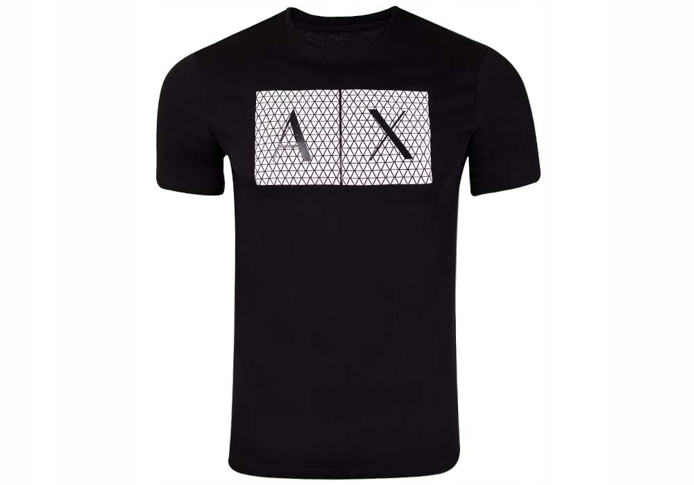 

Emporio Armani Koszulka Męska T-shirt Black r. XL