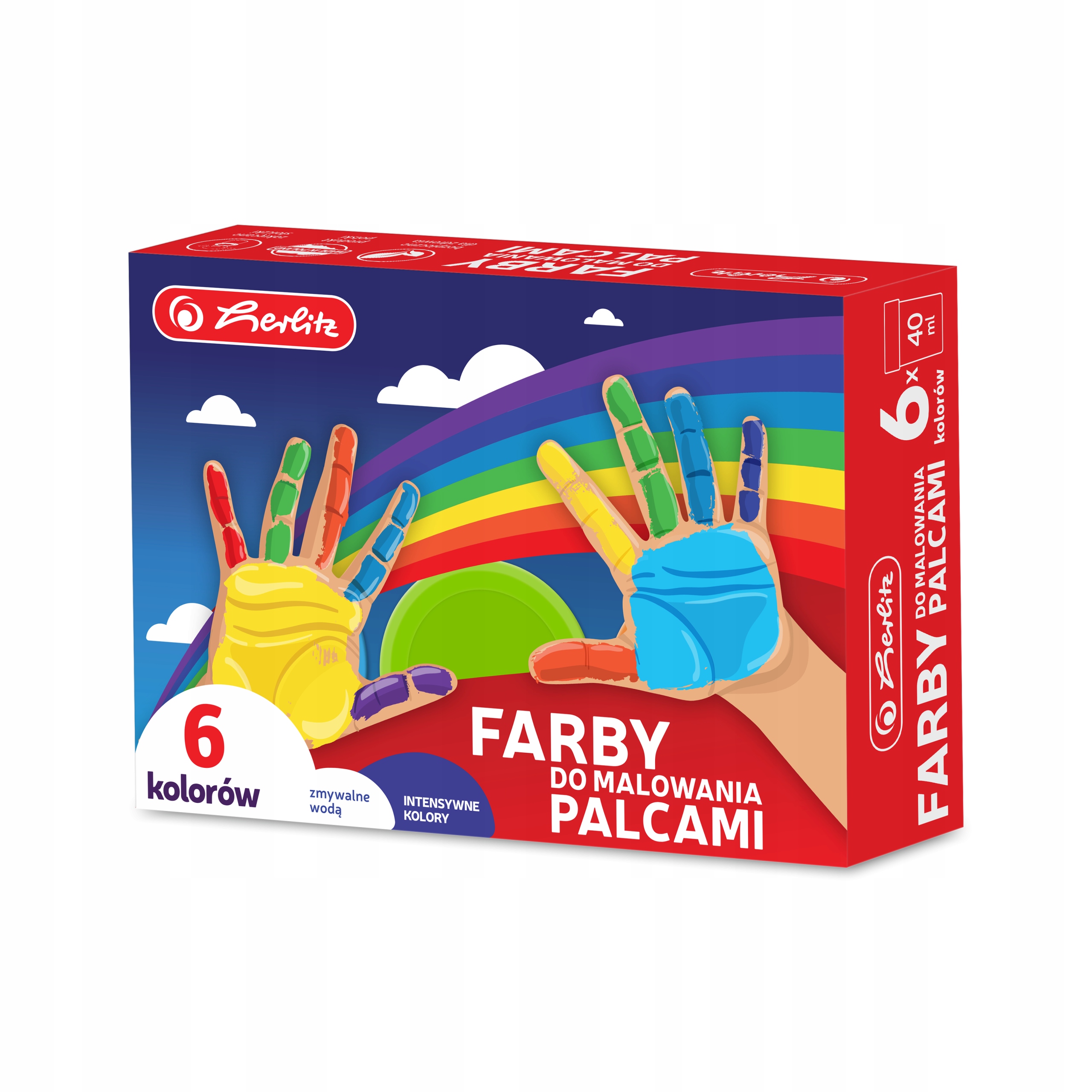 

Farby do malowania palcami Herlitz 95756