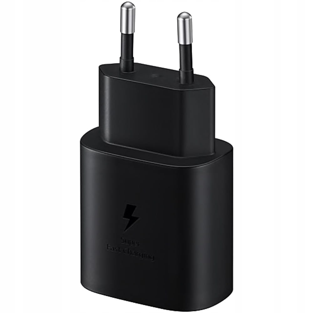 Síťová nabíječka Usb-c, Samsung, 25W Pd, rychlá kostka kabel Usb-c 1 m