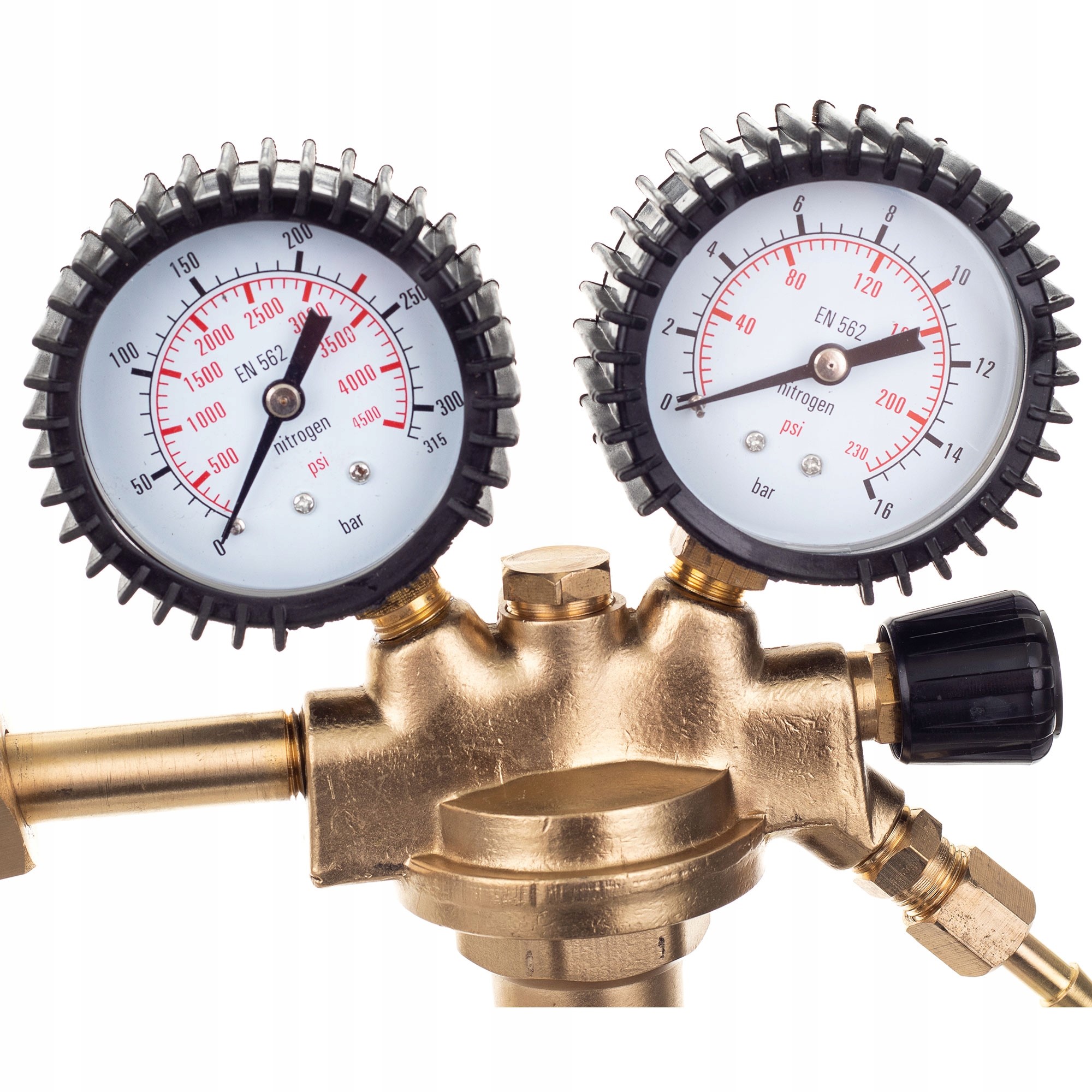 Reduktor Butlowy AZOT do Azotu 2 Manometry Azotowy Wydajność pompy próżniowej 0 l/min