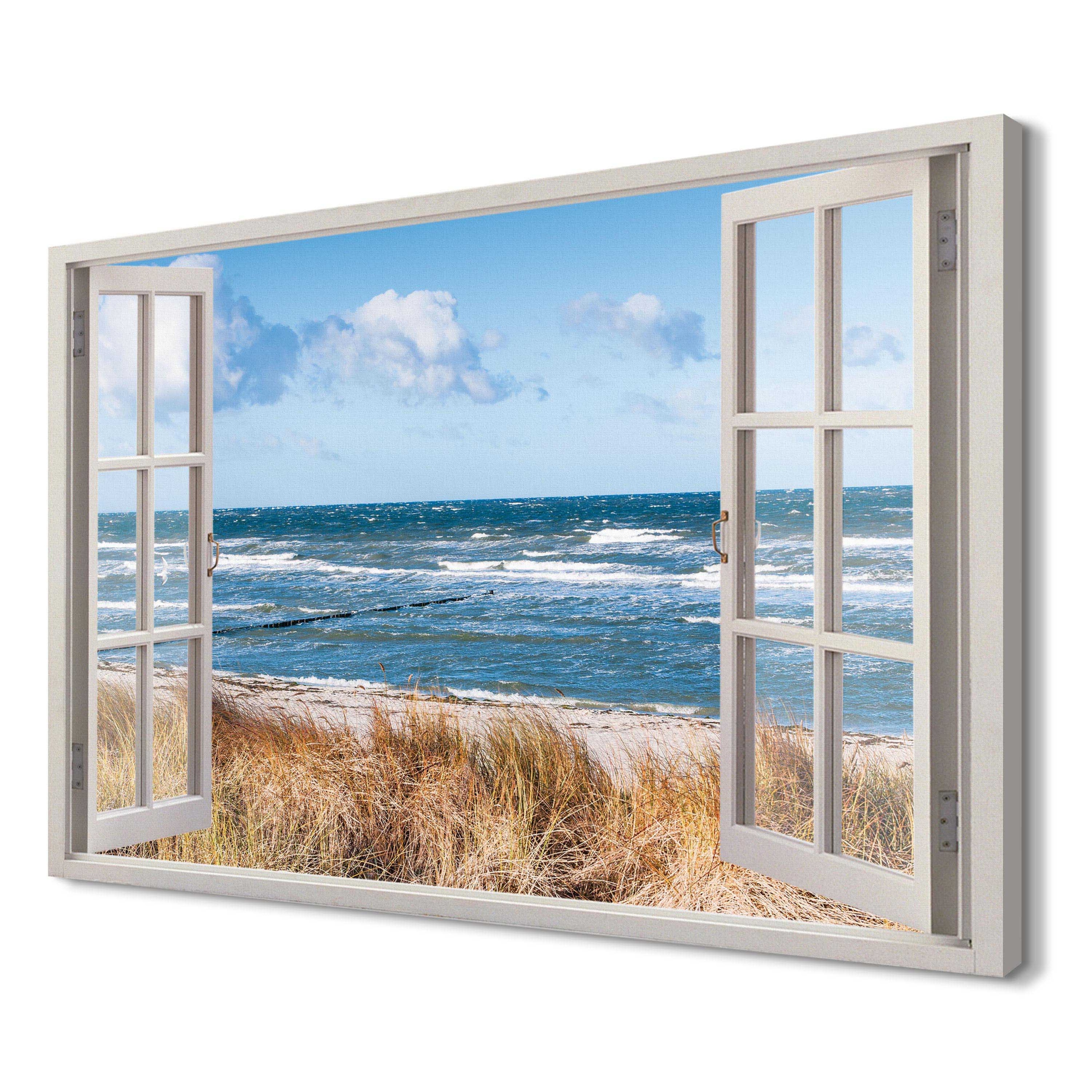 

Wydmy Trawa Canvas 3d 120x80 do jadalni do salonu