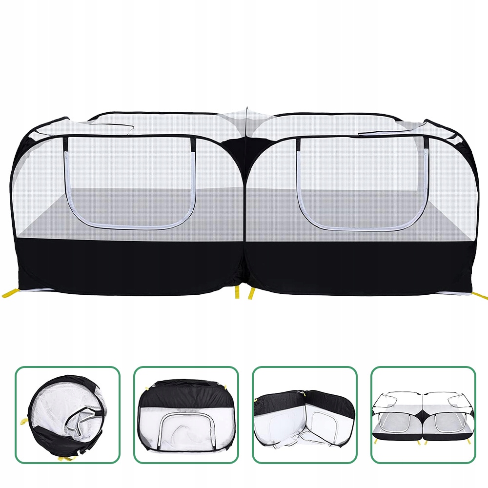 Levně Kotec Pro Psa Králíka 175x85x64CM Lehké Domácí Pelíšek