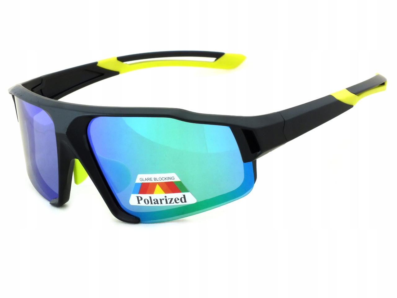 Okulary przeciwsłoneczne Polarized DV do biegania ochrona UV400 zielone