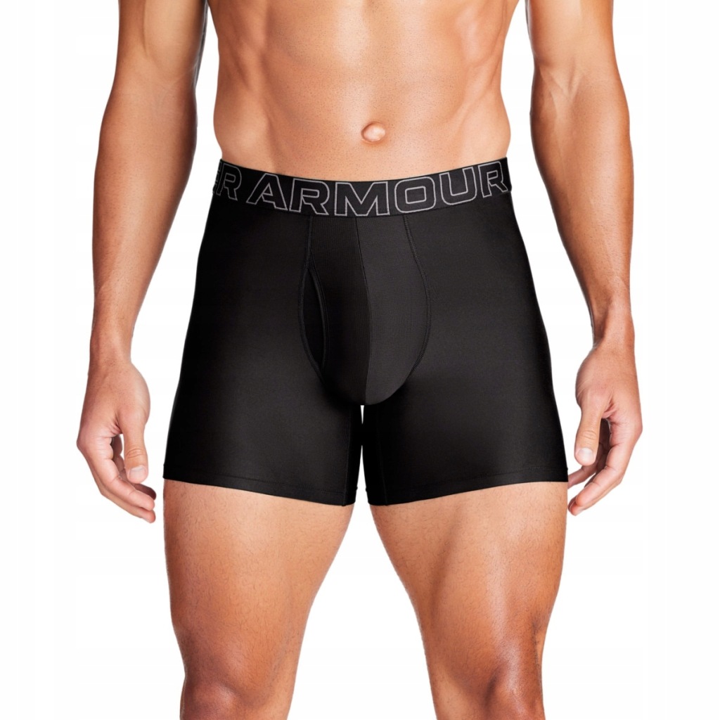 Under Armour Bokserki M Ua Perf Tech 6in Czarny