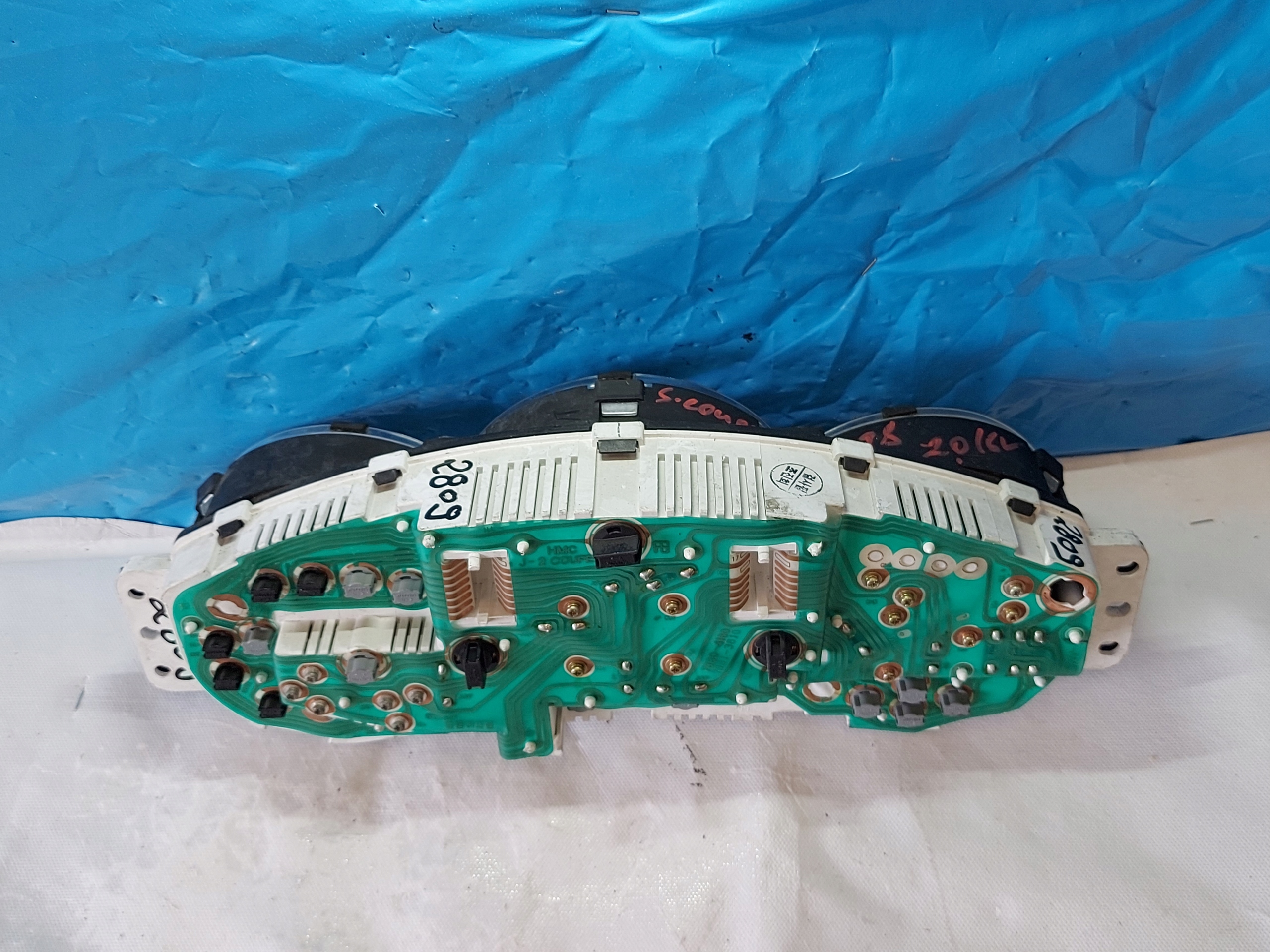 dials clock HYUNDAI COUPE RD 2.0 16V 9609250004