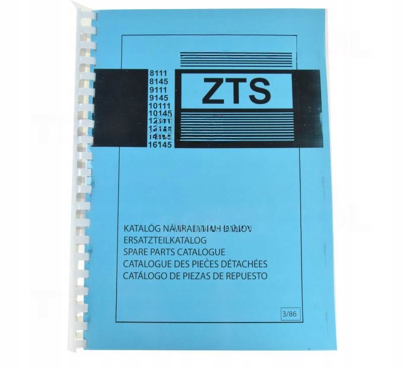 Katalog dílů Zetor 8111 8145 9111 9145 10111 10145 12145 14145 16145