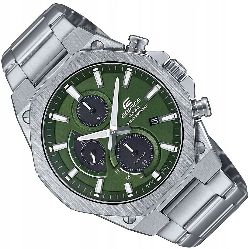 Pánské Hodinky Casio Edifice EFS-S570D-3AUEF Solar Premium Safír Slim 44 mm