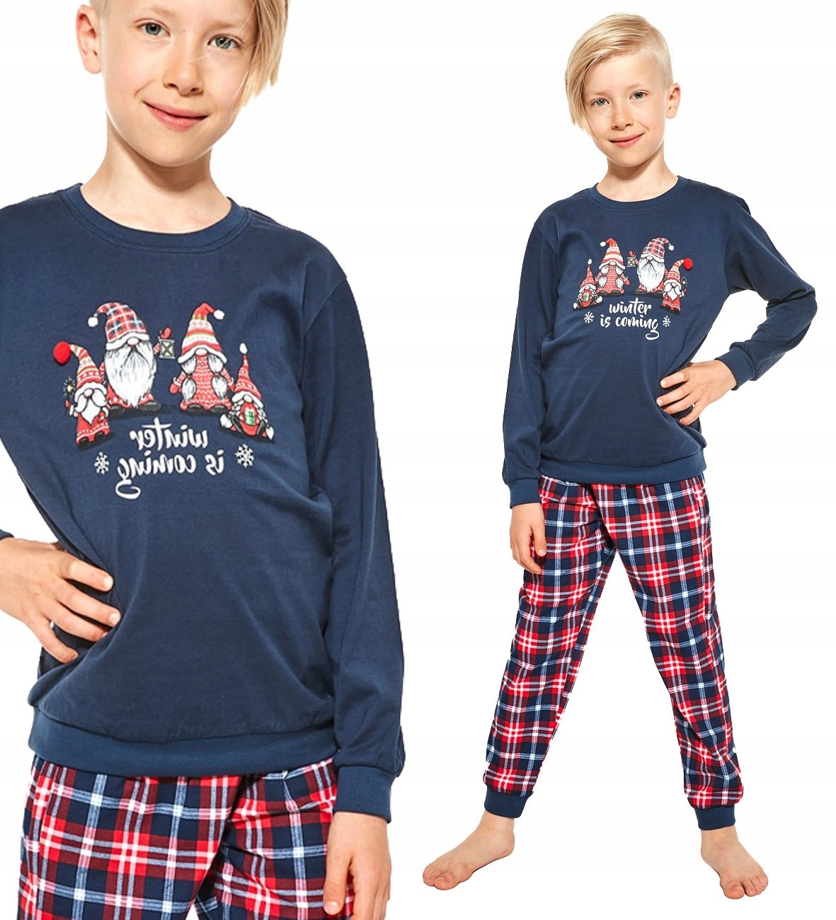 

Piżama Cornette Young Boy 966/122 Gnomes dł/r 134-