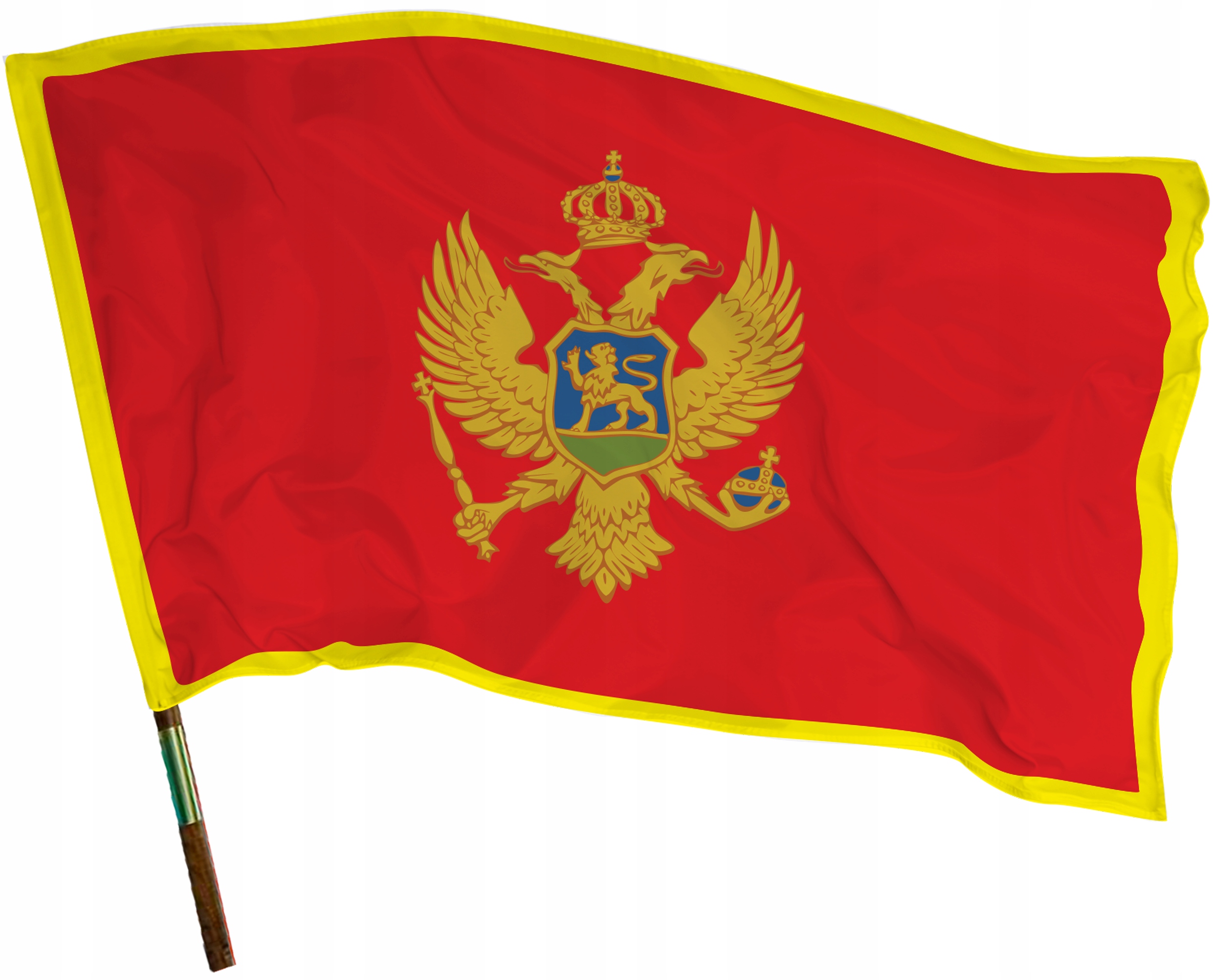 

Flaga Czarnogóry 112x70cm Czarnogóra Montenegro