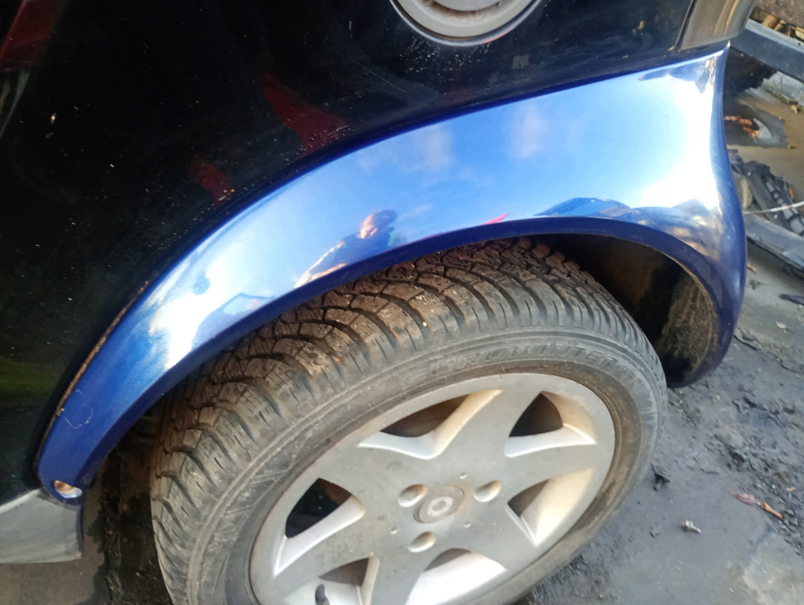 sárvédő bal hátsó hátsó Smart Fortwo 450 Coupe 98-07