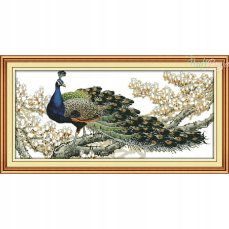 Kanva s potiskem vyšívací sada (kanva,mulina,jehla)