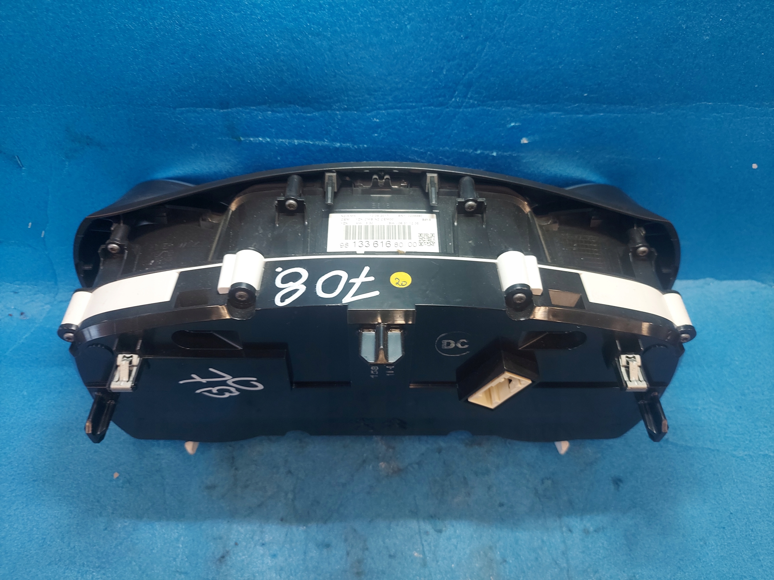 dials clock CITROEN C3 1.6 HDI 981336168000