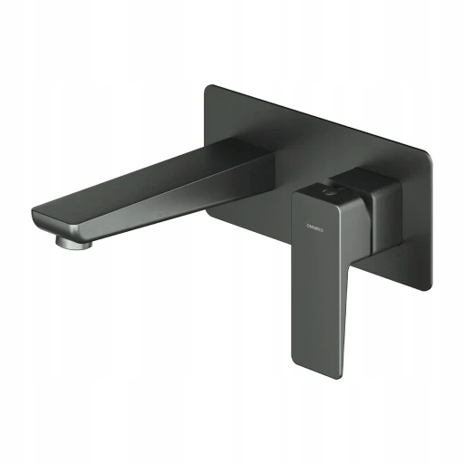 Parma podomietková umývadlová batéria, grafitová, brúsená