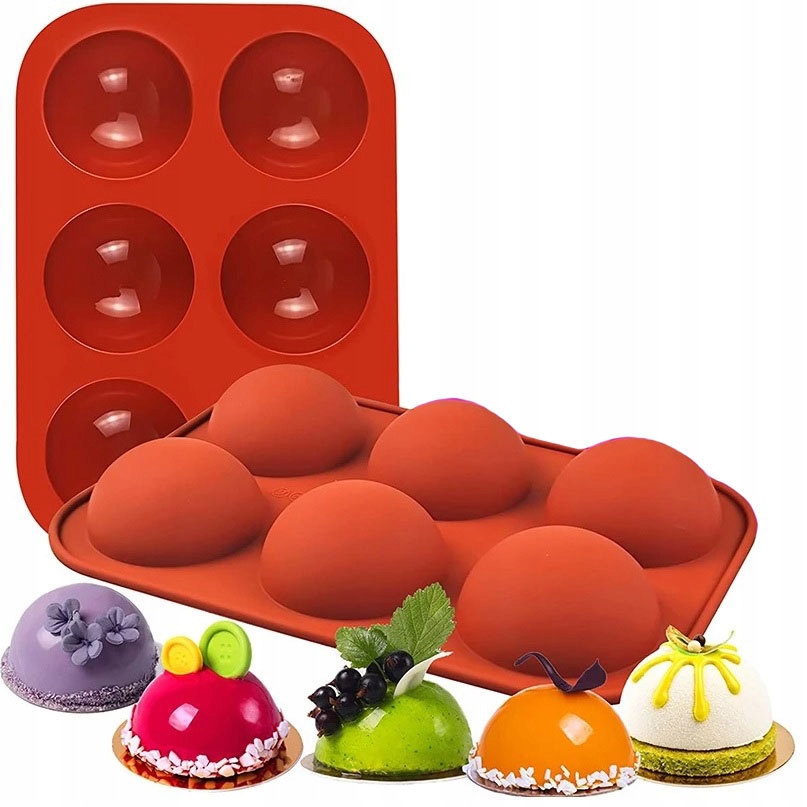 

Forma Foremka Silikonowa Półkule Kule Czekolady