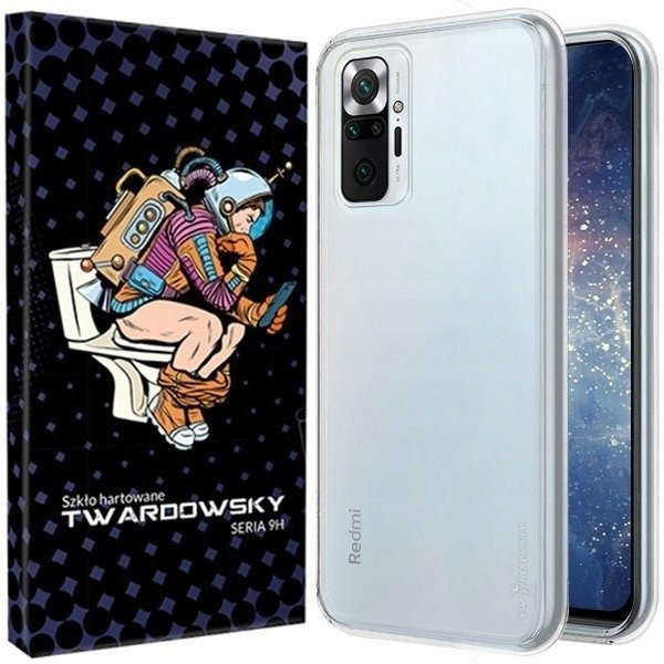 

Etui Do Redmi Note 10 Pro Twardowsky Less + Szkło