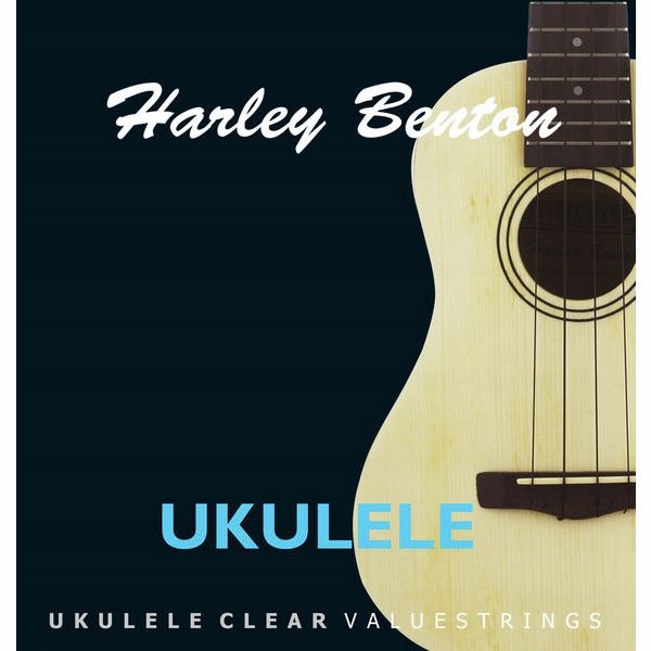 Struny do ukulele Harley Benton przezroczyste
