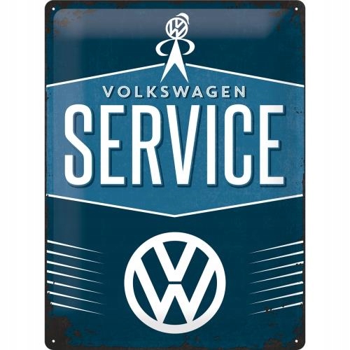 

Metalowy Plakat 30X40cm Vw Service Serwis Auto