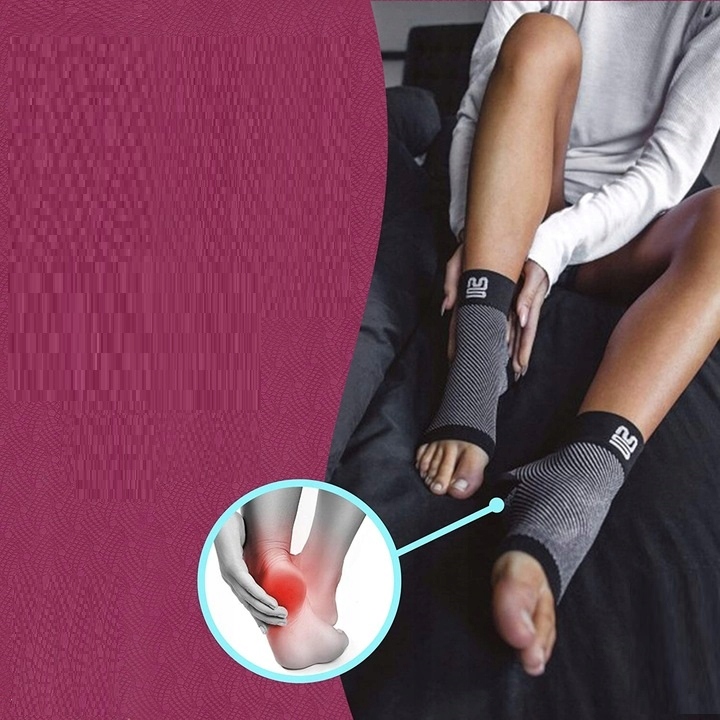 KOMPRESYJNE SKARPETY SPORTOWE KRÓTKIE PREMIUM 2SZT Rozmiar S/M