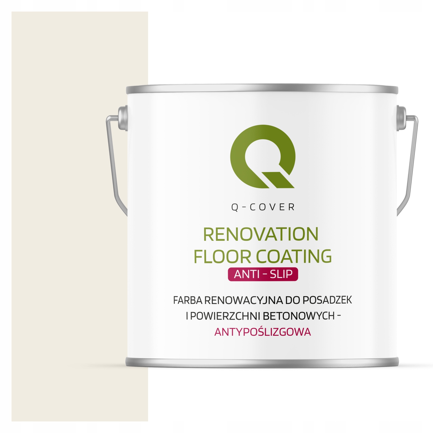 Protišmyková Farba Na Renováciu Betónu V Garáži 5 L Biela Alpská Farba RAL9010