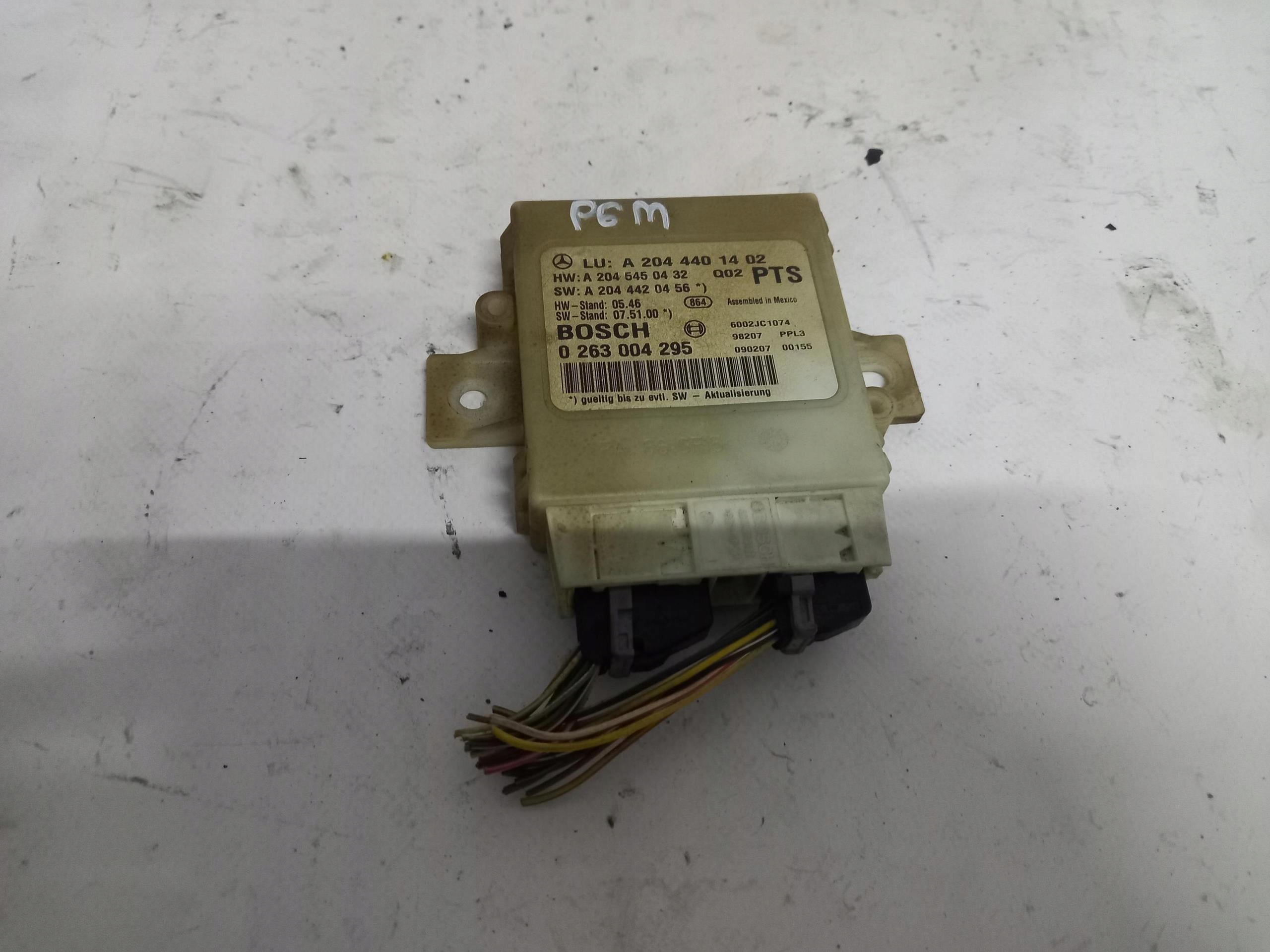 module PDC MERCEDES GLK X204 A2044401402 08-15