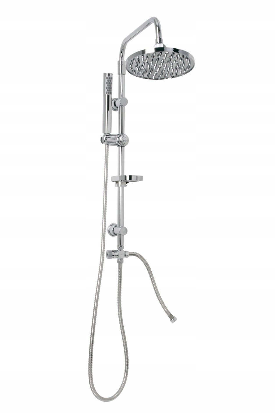 Aqbau Orion sprchová sada dešťová sprcha tryska bodová chrom