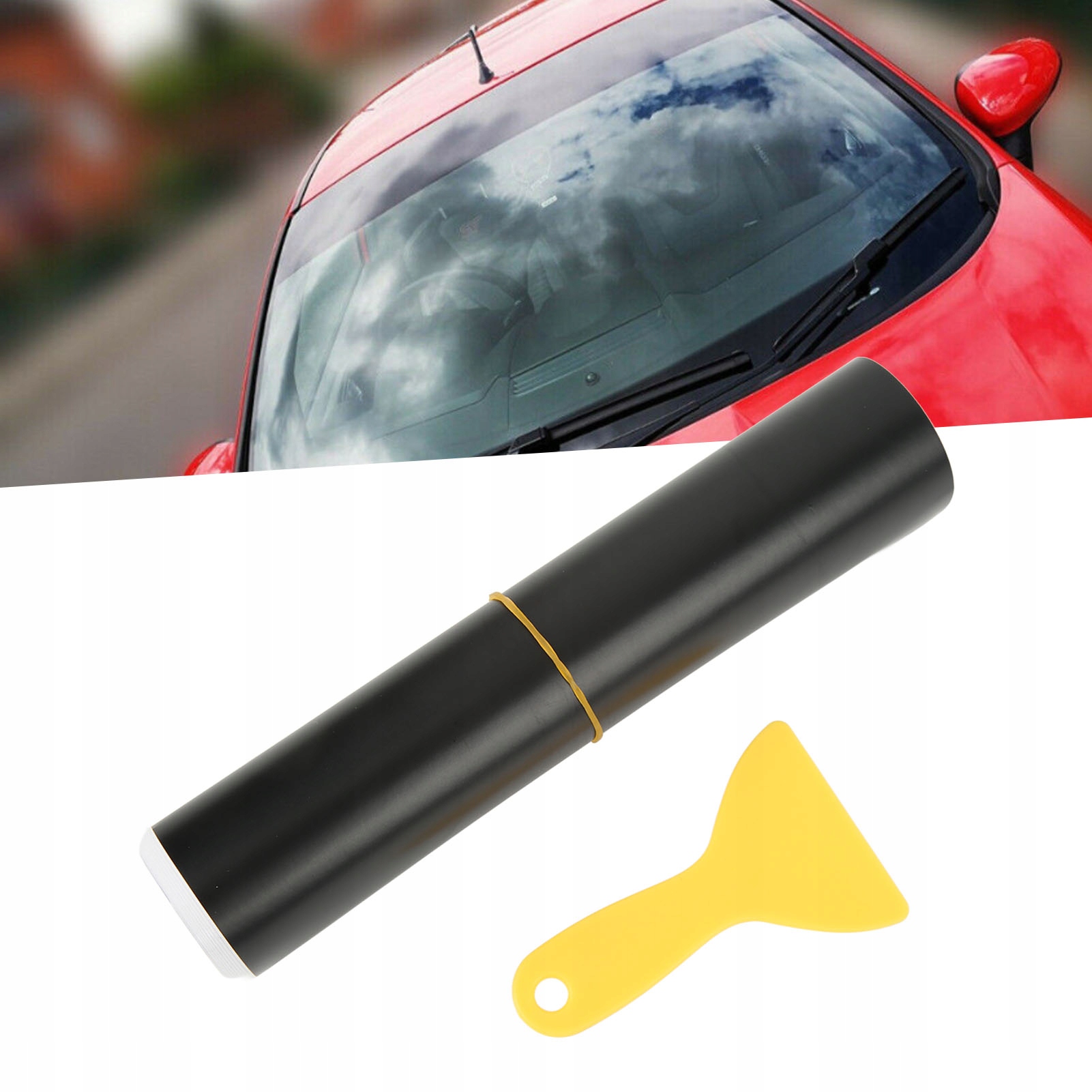 PASEK NA PRZEDNIĄ SZYBĘ OSŁONA PRZECIWSŁONECZNA Szerokość produktu 20 cm