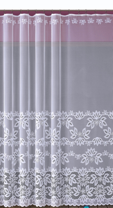 Mg Záclona žakár 623/760 Bílá 270X250 s páskou G