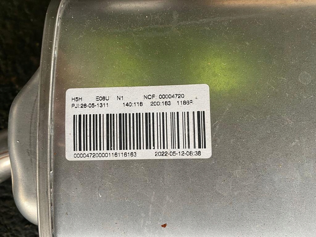RENAULT CAPTUR II 1.3 MUFFLER, EXHAUST CATALYST