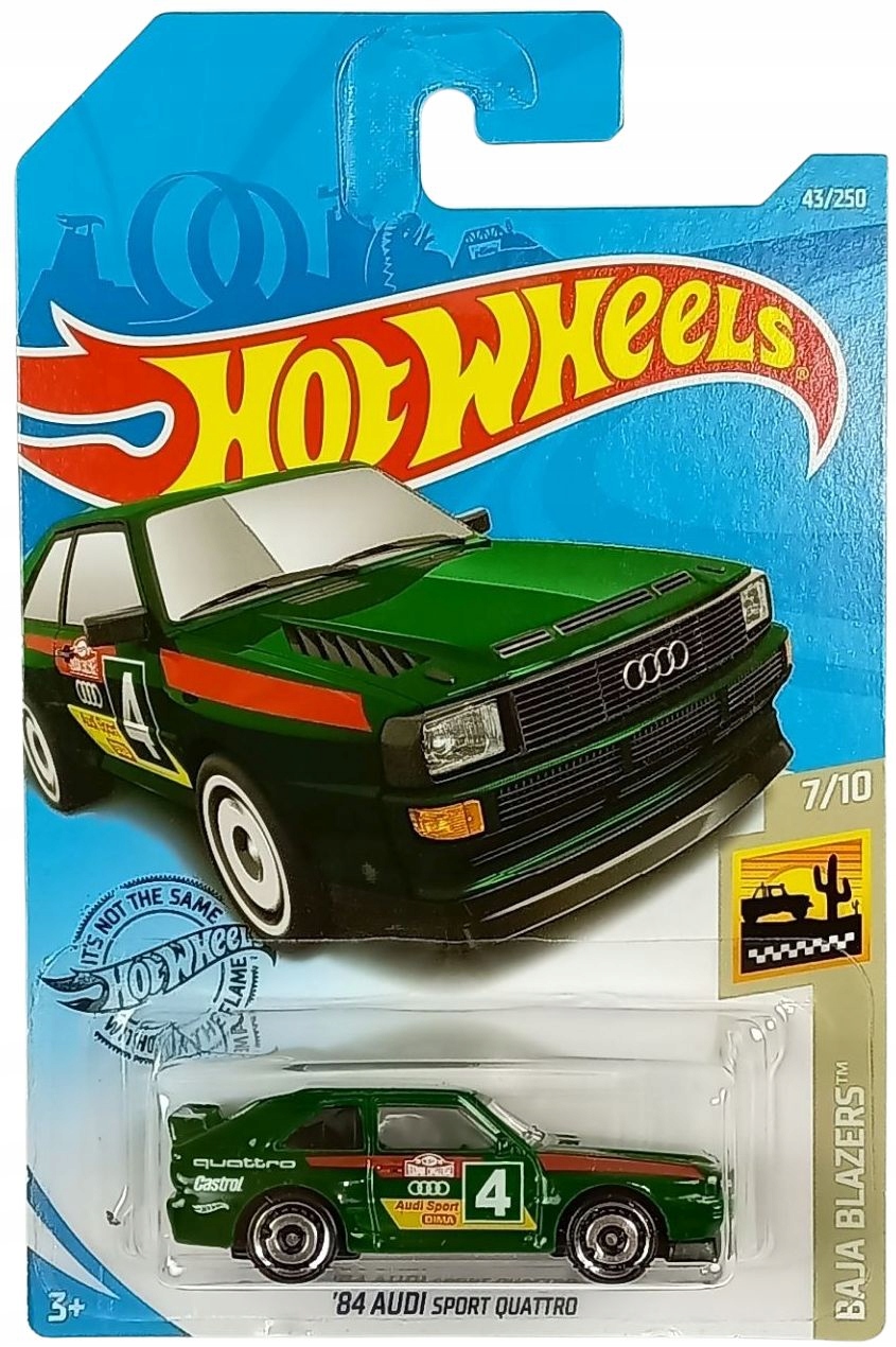 

Hot Wheels '84 Audi Sport Quattro FYF53