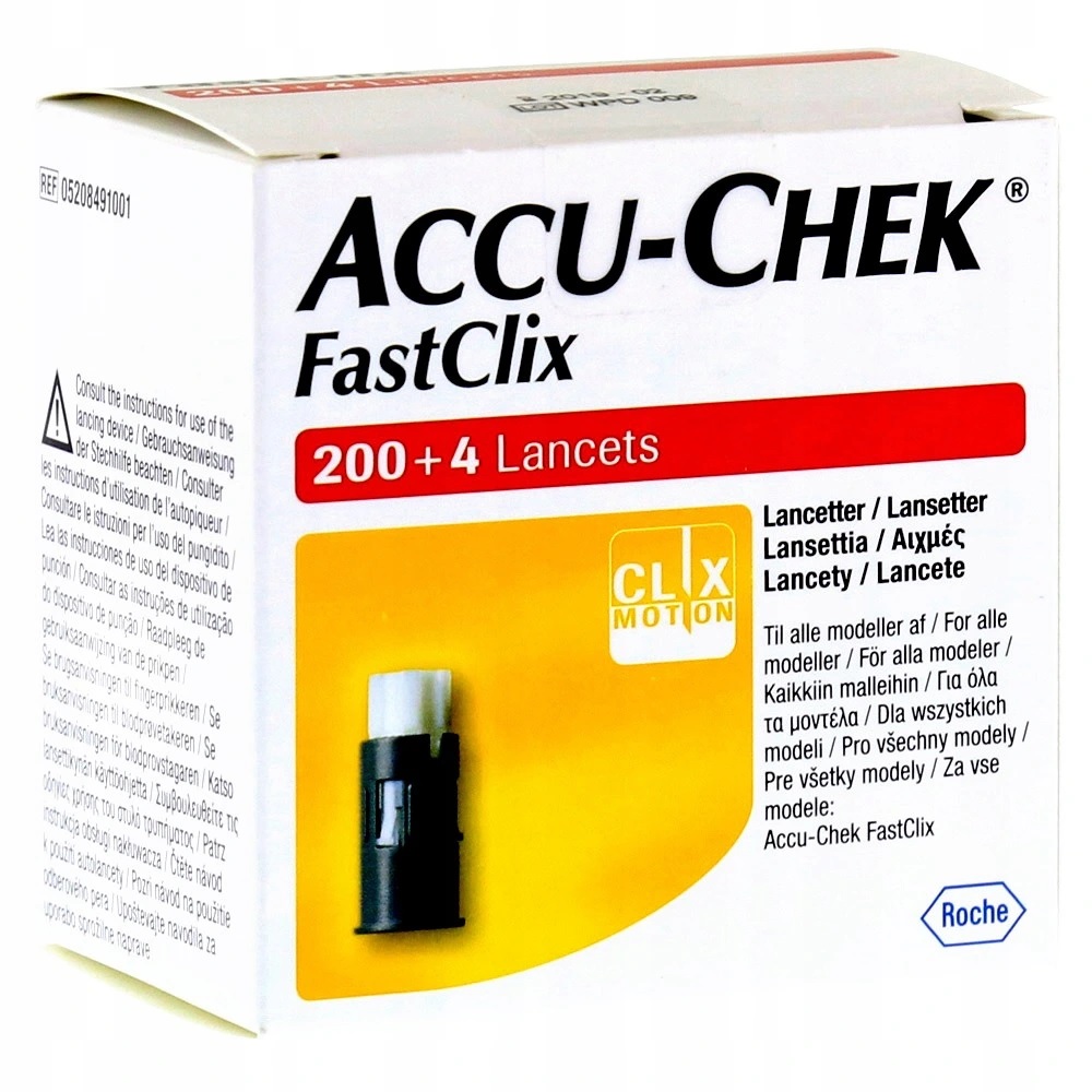 Accu-Chek Fastclix 204 szt. lancety