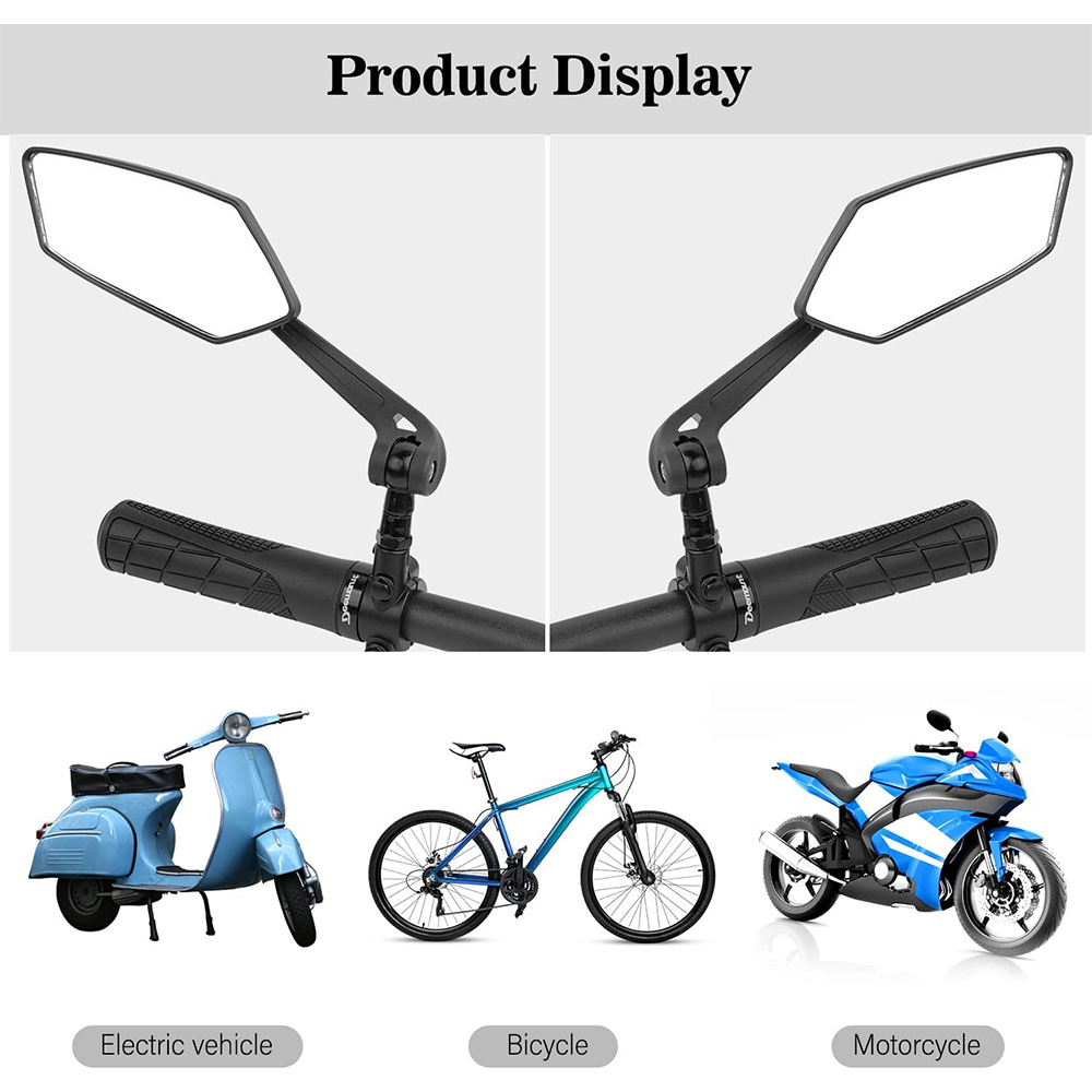 *OFERTY* | LUSTERKO ROWERU REGULOWANE PROFESJONALNE 2 SZT Rodzaj uniwersalne