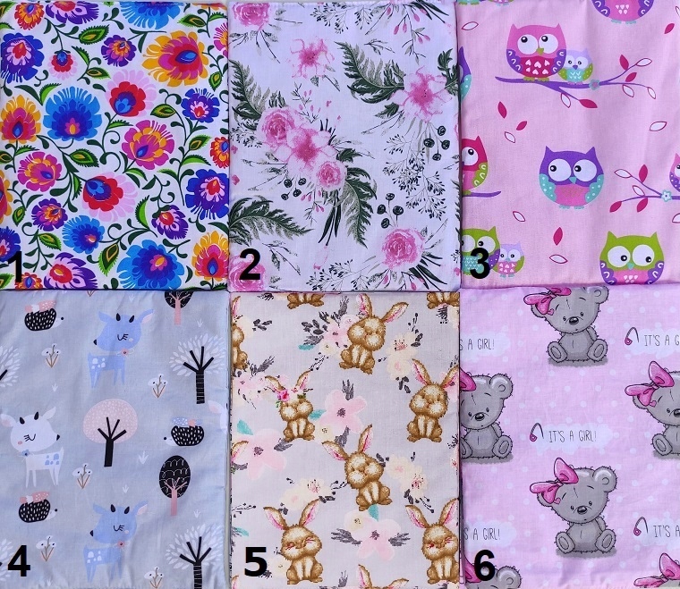 DREWNIANA kołyska z POŚCIELA dla LALEK LALKI Seria 122