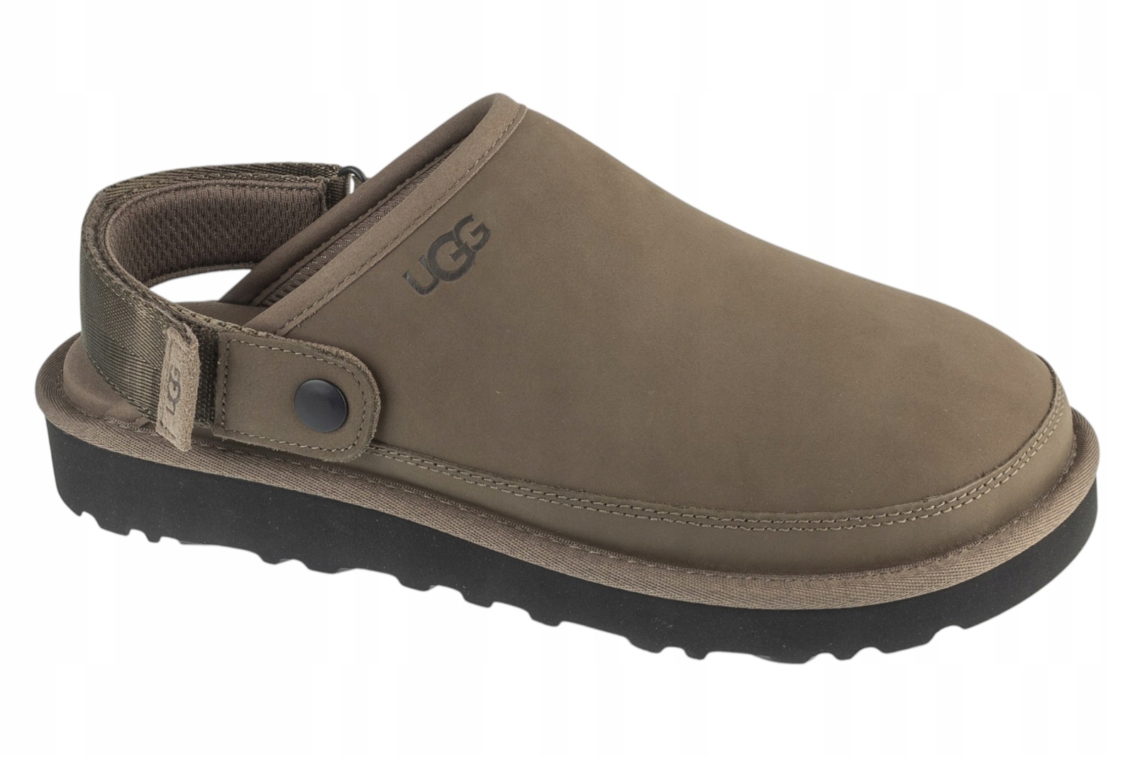 Ugg Goldencoast Clog II [45] Pánské Pantofle Semišové Hnědé