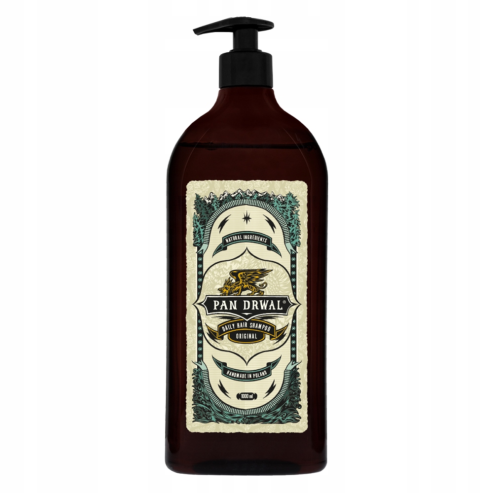Pan Drwal Szampon Original do włosów suchych i zniszczonych1000 ml