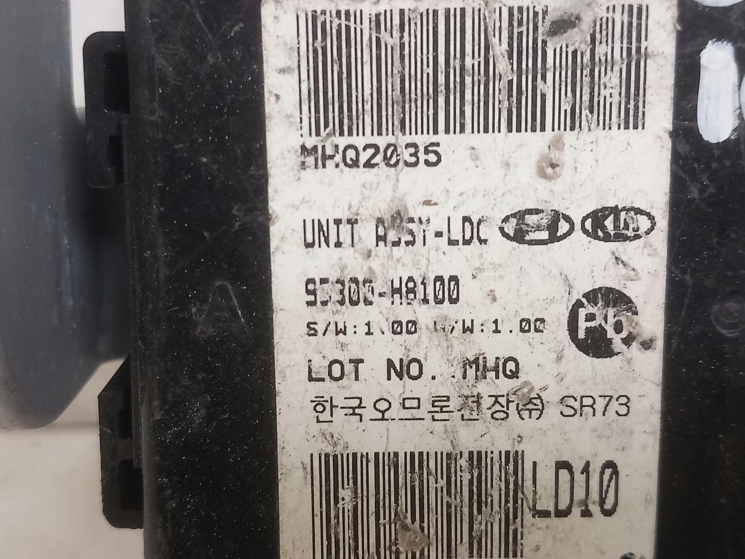 control unit module UNIT ASSY - LDC KIA STONIC 95300-H8100 17