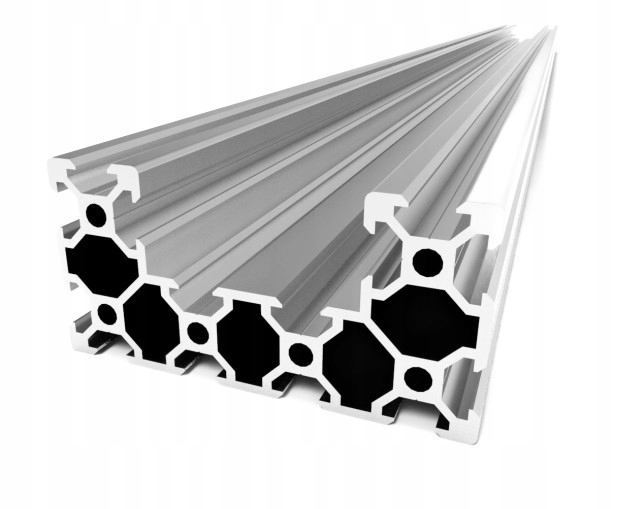 C-beam 40x80 T6 řady V-slot 900 mm – stříbrný eloxovaný
