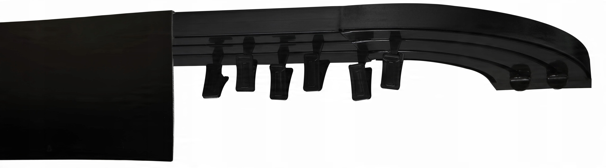 

Karnisz sufitowy 2tor 170cm maskownica 9cm łuk