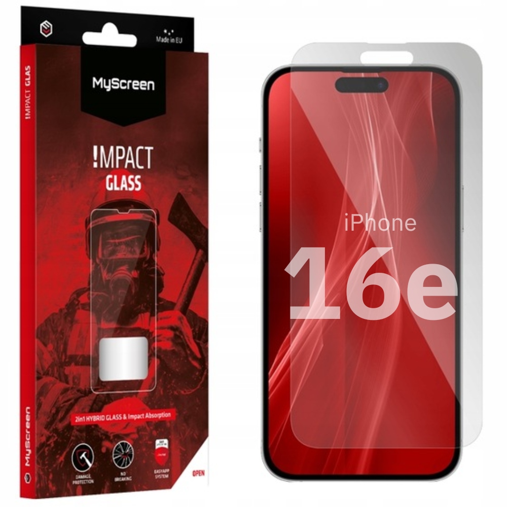 Sklo pro Apple iPhone 16E 6.1" MyScreen Impact Glass