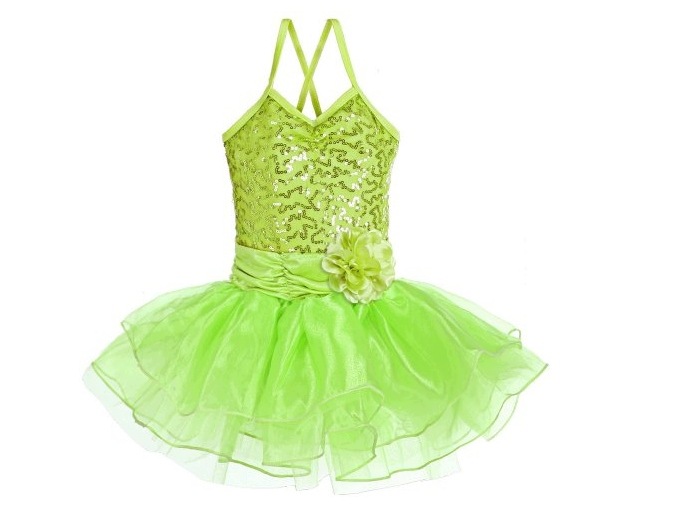Sukienka Do Tańca Do Baletu Body Tutu 92 Strój Zielony 2947