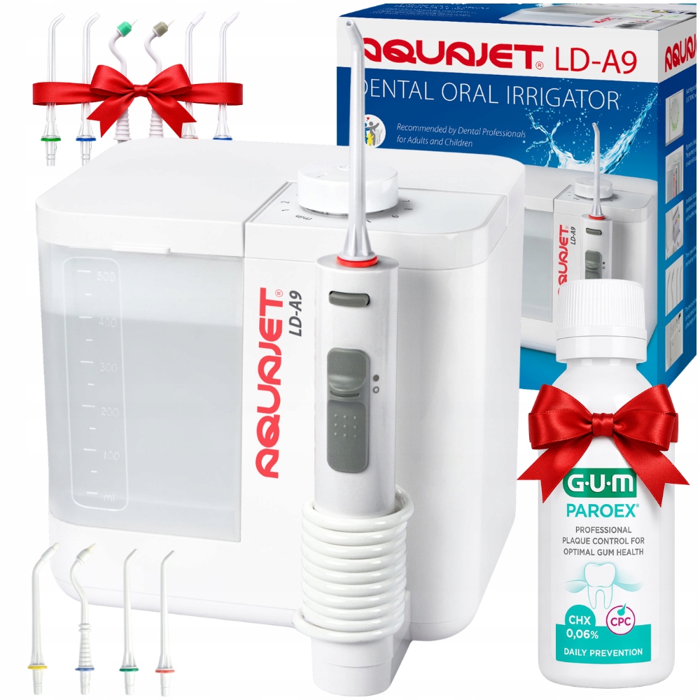 Irygator Do Zębów Jama Ustna Dentystyczny Elektroniczna Regulacja Naścienny