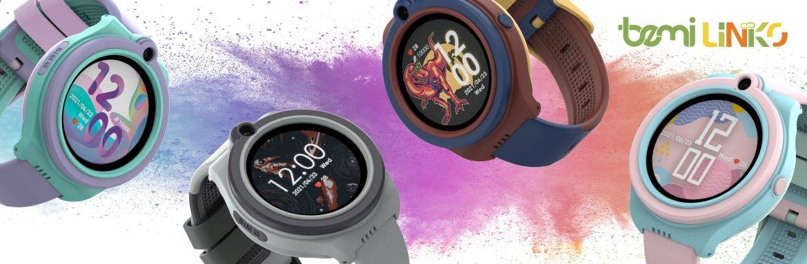 Smartwatch dla dzieci Bemi LINKO Różowy Kompatybilność systemowa Android iOS