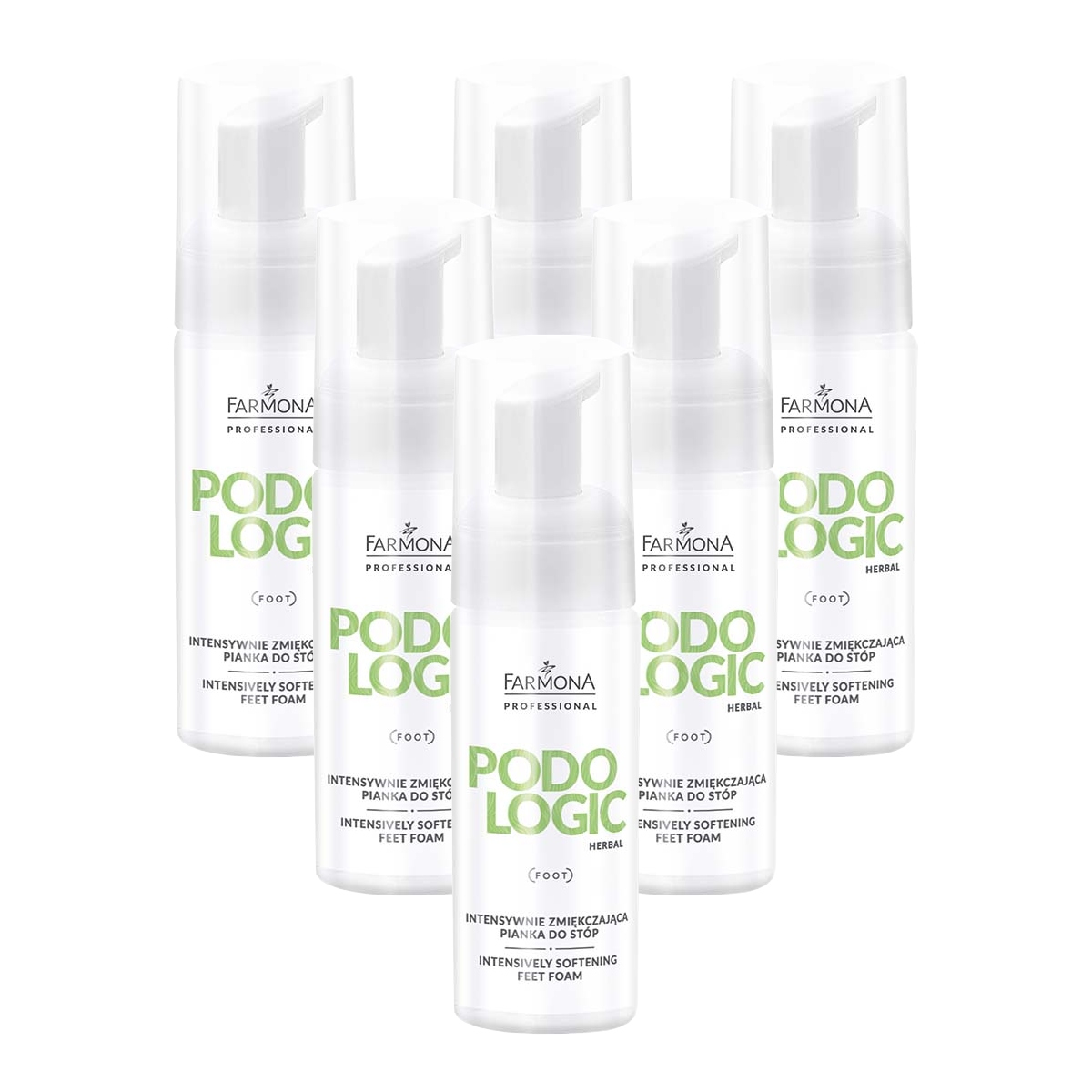 6x PODOLOGIC HERBAL ZMIĘKCZAJĄCA PIANKA DO STÓP